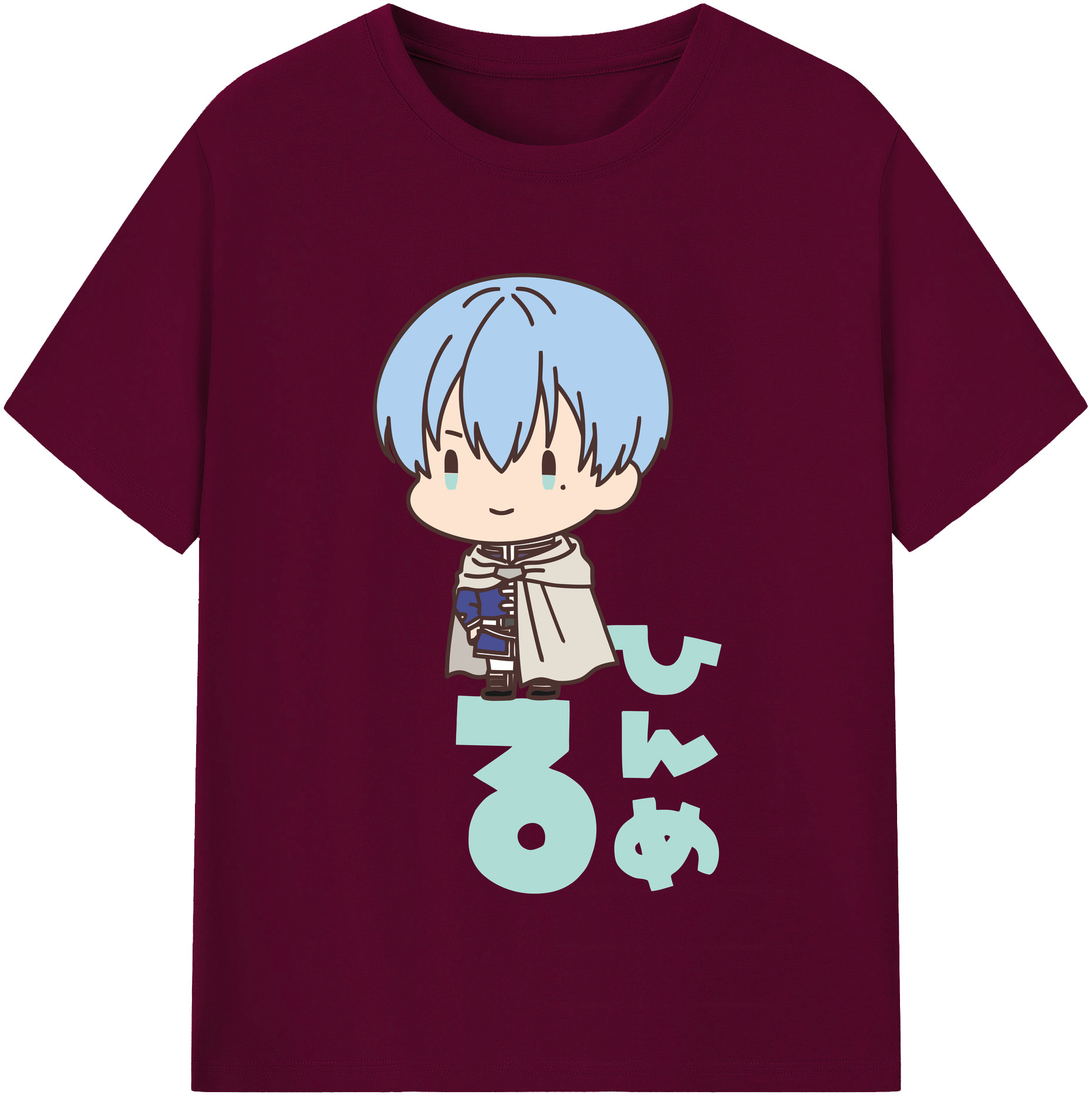 （画像用） 葬送のフリーレン Frieren レディースカジュアルプリントTシャツ（綿100％）